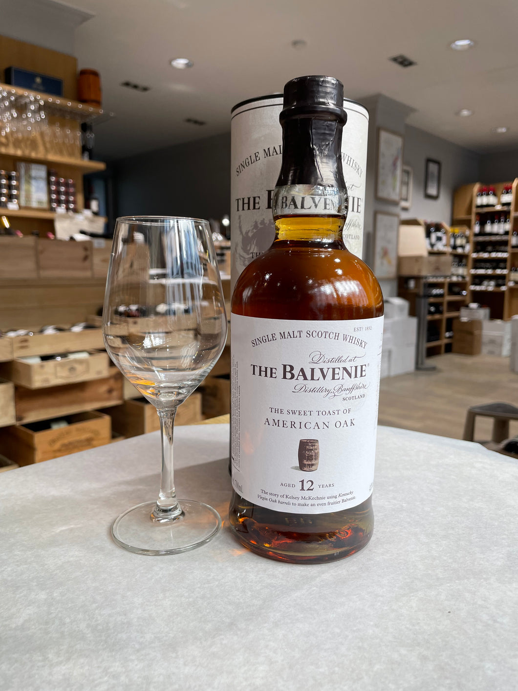THE BALVENIE - SWEET TOAST OF AMERICAN OAK