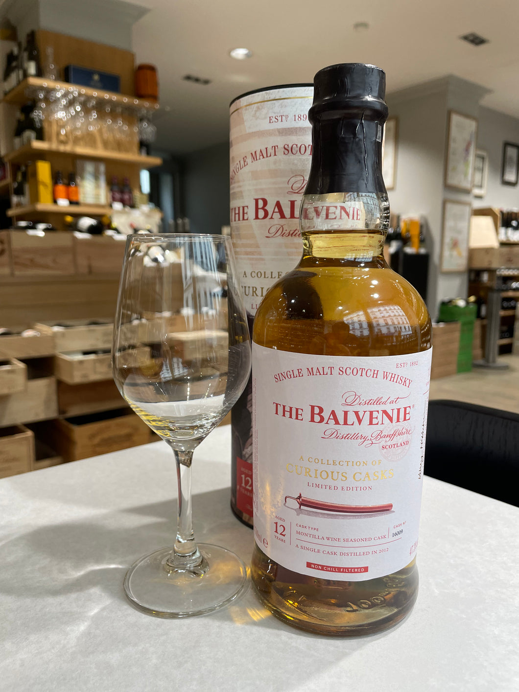THE BALVENIE - CURIOUS CASK 12 ANS 