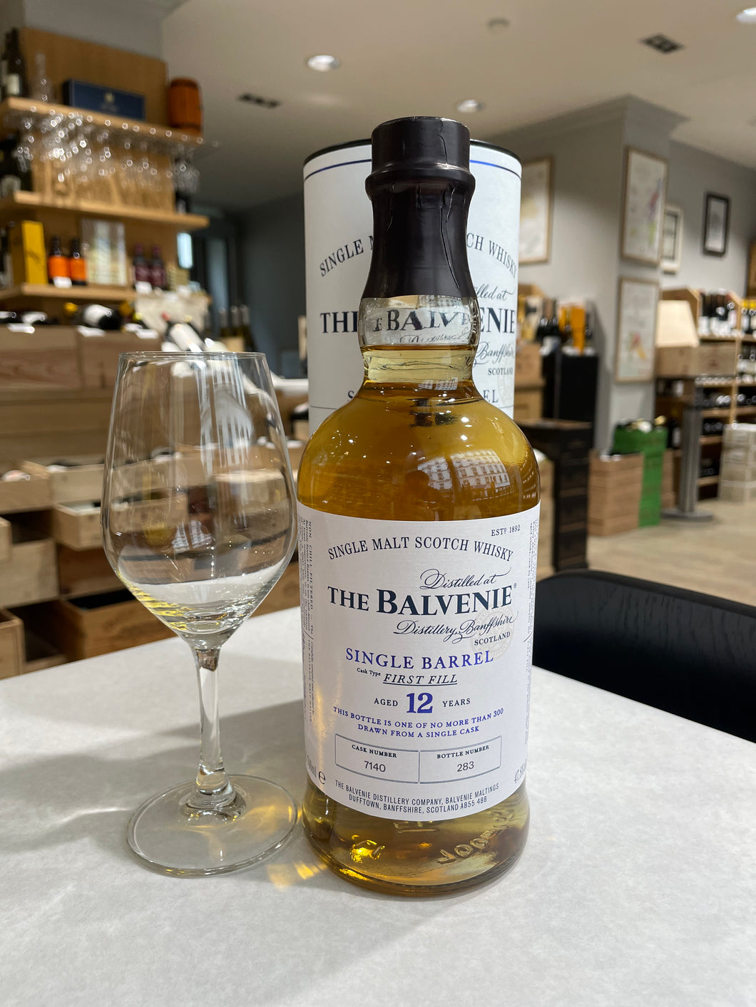 THE BALVENIE - SINGLE BARREL 12 ANS
